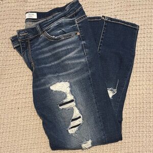 BKE Payton Universal Fit Mid-Rise Ankle Skinny